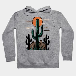 Cacti Desert Hoodie